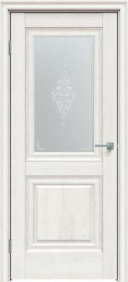 621 ПО Дуб патина золото, Сатин белый лак перламутр