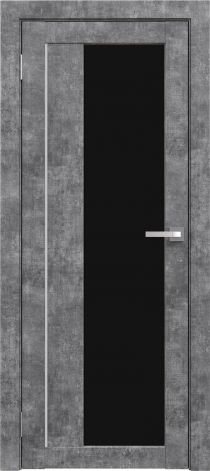 Межкомнатная дверь Экошпон Амати 9(ч) Светлый бетон