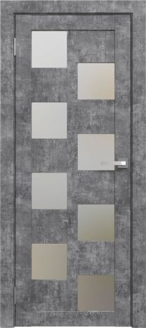 Межкомнатная дверь Экошпон Амати 13 Светлый бетон