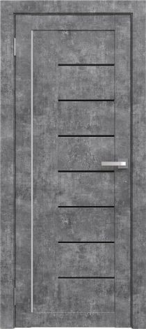 Межкомнатная дверь Экошпон Амати 7(ч) Светлый бетон