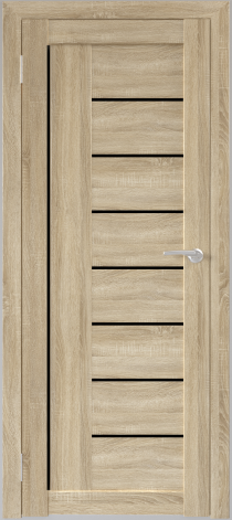Межкомнатная дверь Бона 07 (ч) Дуб Сонома