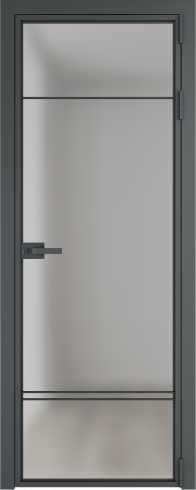 Алюминиевая межкомнатная дверь Модель 4AX