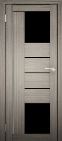 Межкомнатная дверь Экошпон Амати 21(ч) Дуб дымчатый