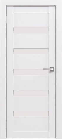 Межкомнатная дверь Flash Eco 3 (лакобель белый)