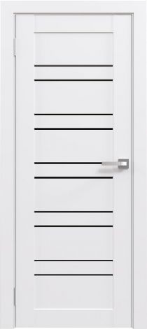 Межкомнатная дверь Flash Eco 25(лакобель чёрный)