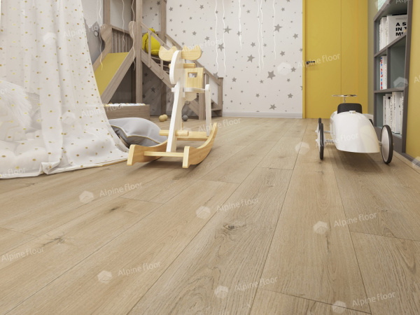 LVT плитка Дуб Миндальный ЕСО 3-27