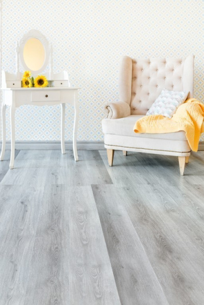 LVT плитка ДУБ ПЕПЕЛЬНЫЙ ECO 5-16
