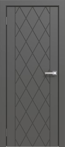 Межкомнатная дверь эмалированная Эмаль ПГ-22 Графит