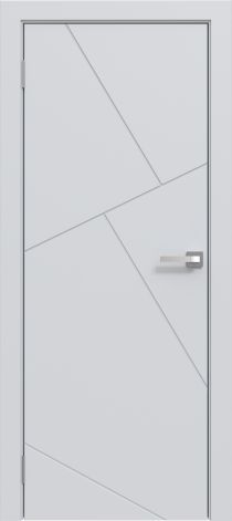 Межкомнатная дверь эмалированная Эмаль ПГ-26 Грей
