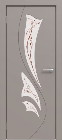 Межкомнатная дверь эмалированная Эмаль ПО-4 Капучино