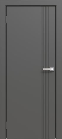 Межкомнатная дверь эмалированная Эмаль ПГ-23 Графит