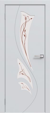 Межкомнатная дверь эмалированная Эмаль ПО-4 Грей